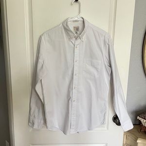 J.Crew Broken-in garment-dyed organic cotton oxford shirt